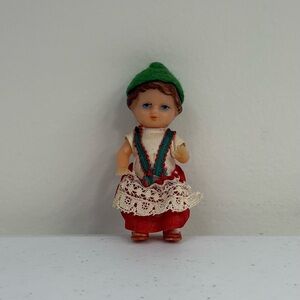German Ari Rubber Doll 1960s Traditional Miniature Doll